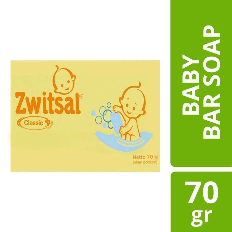 Jual Zwitsal Baby Bar Soap Classic 70GR - sabun mandi bayi batang