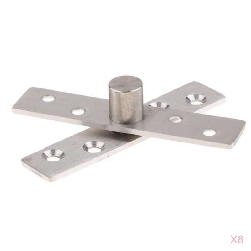Jual 8x Door Hinge 360 Degree Rotating Hinges Furniture Hardware di