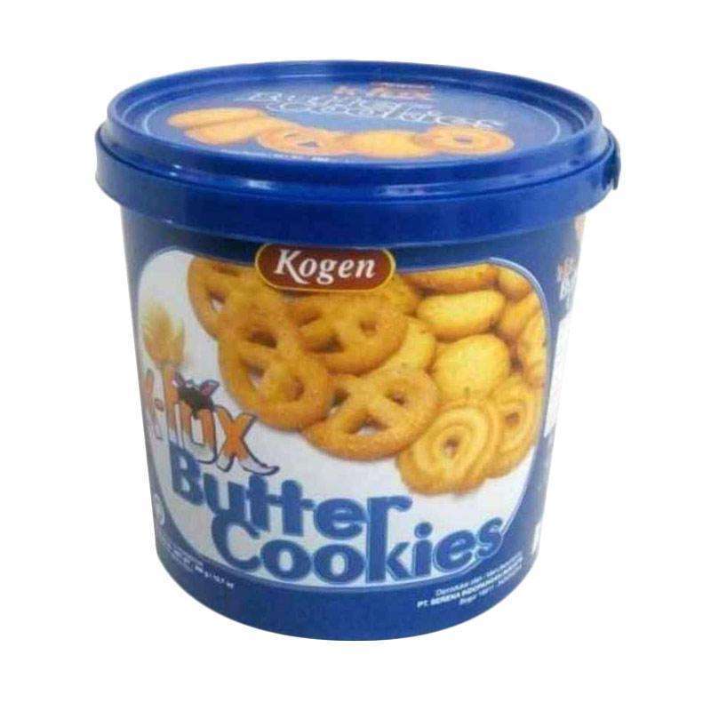 Jual Kogen K-Fox Butter Cookies [360g] 1 dus isi 6 toples di Seller ...