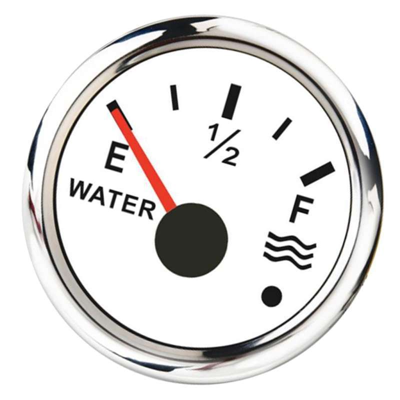 Jual Water Tank Gauge Water Level Gauge 24033 OHMS White/Chromed