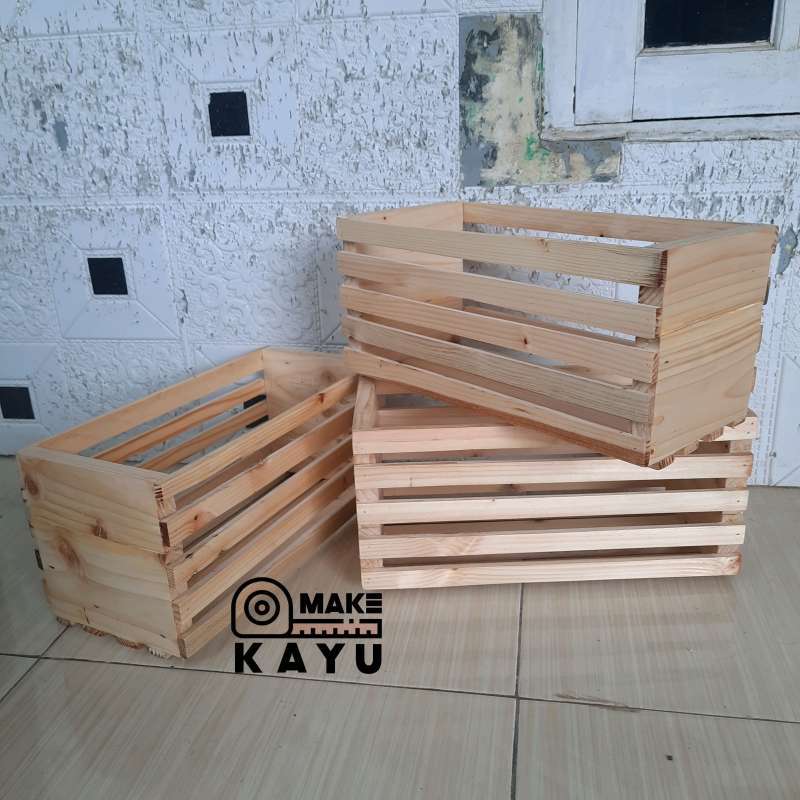 Jual Wooden Crate Kayu Jati Belanda Di Seller Berkahpet22 Cireundeu