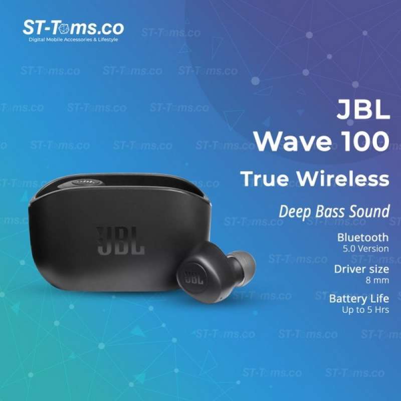 Jual Jbl Wave 100Tws / 100 Tws True Wireless In-Ear Headphones di ...
