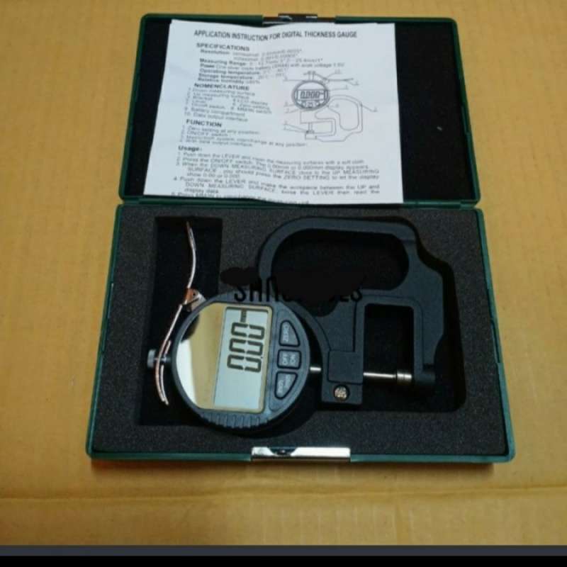Jual thickness gauge / digital thickness gauge / alat ukur ketebalan di Seller Bena Store