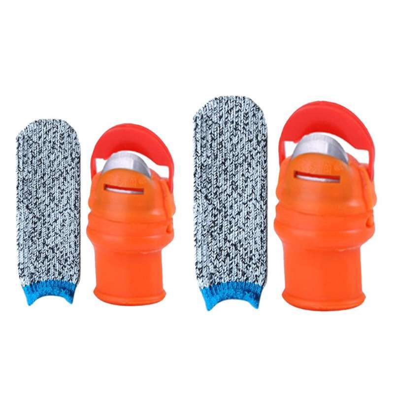 Jual 2PCS Silicone Thumb Knife Harvesting Planter Knife Fruits