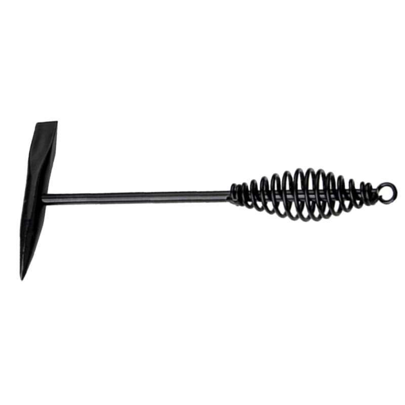 SALUTUYA 2-Pack Welders Chipping Hammers – Stainless Steel With Spring Handle, Blade & Taper Ends