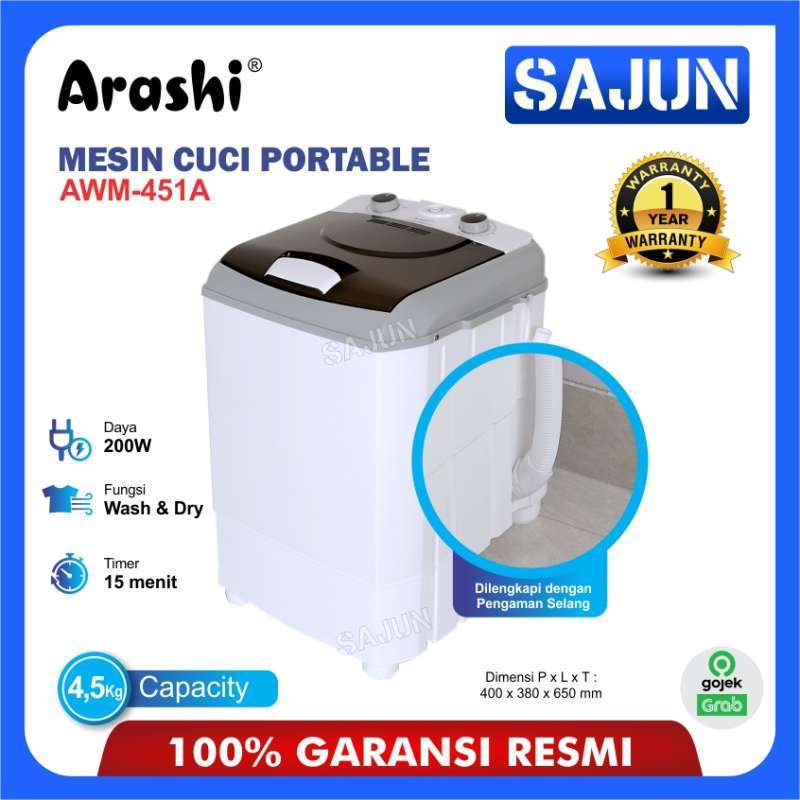 Portable Washing Machine Garansi Resmi Indonesia 🏷️ Harga Mei 2026