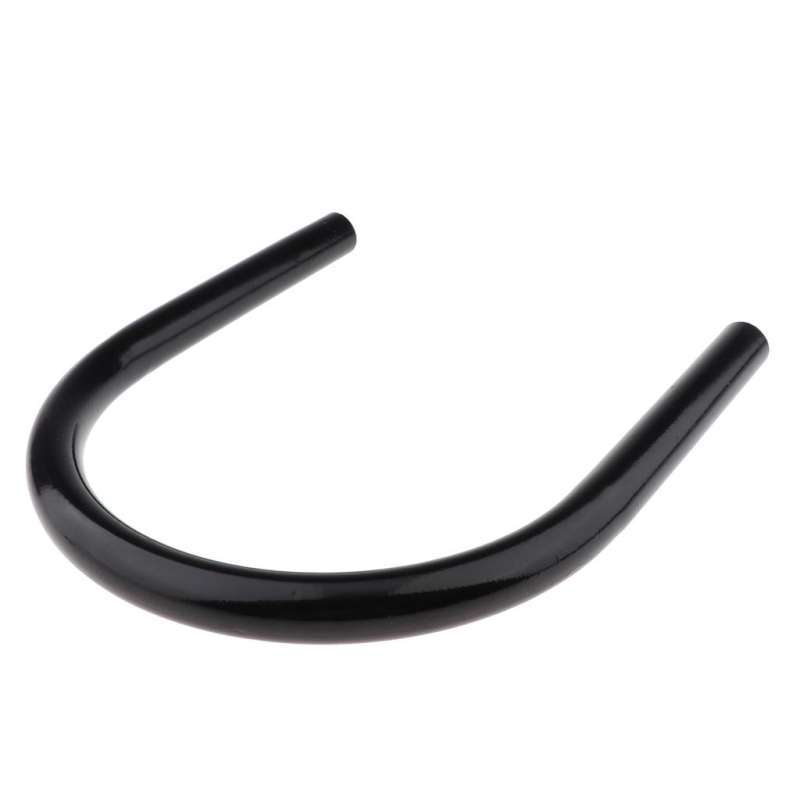 Jual Flat Black Cafe Racer Retro Seat Frame Hoop Loop End 210mm Di ...