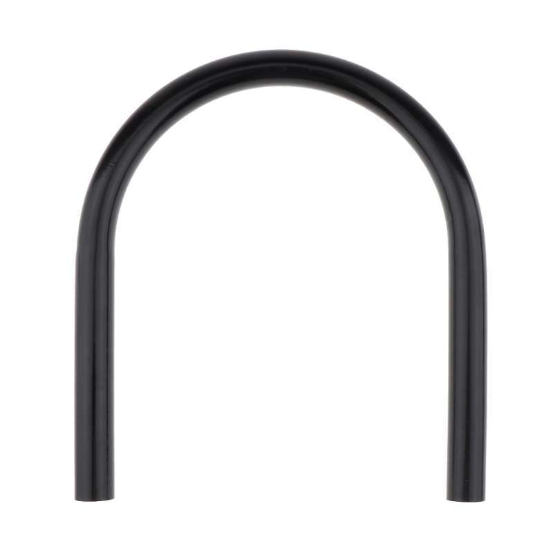 Jual Flat Black Cafe Racer Retro Seat Frame Hoop Loop End 210mm Di ...