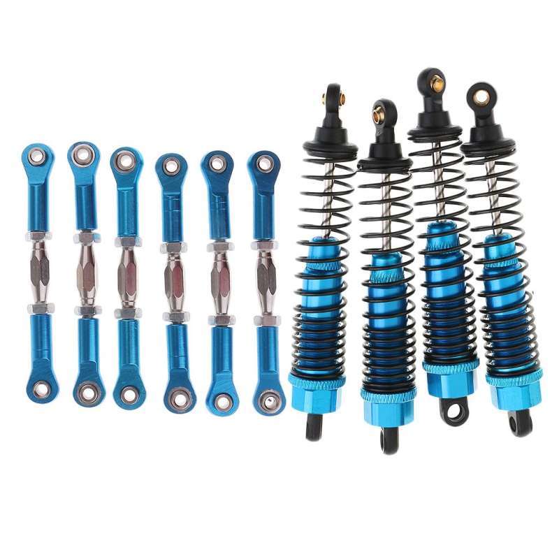 Promo 1/10 RC Cars Upgrade Front Rear Shock Absorber+Servo Link Linkage