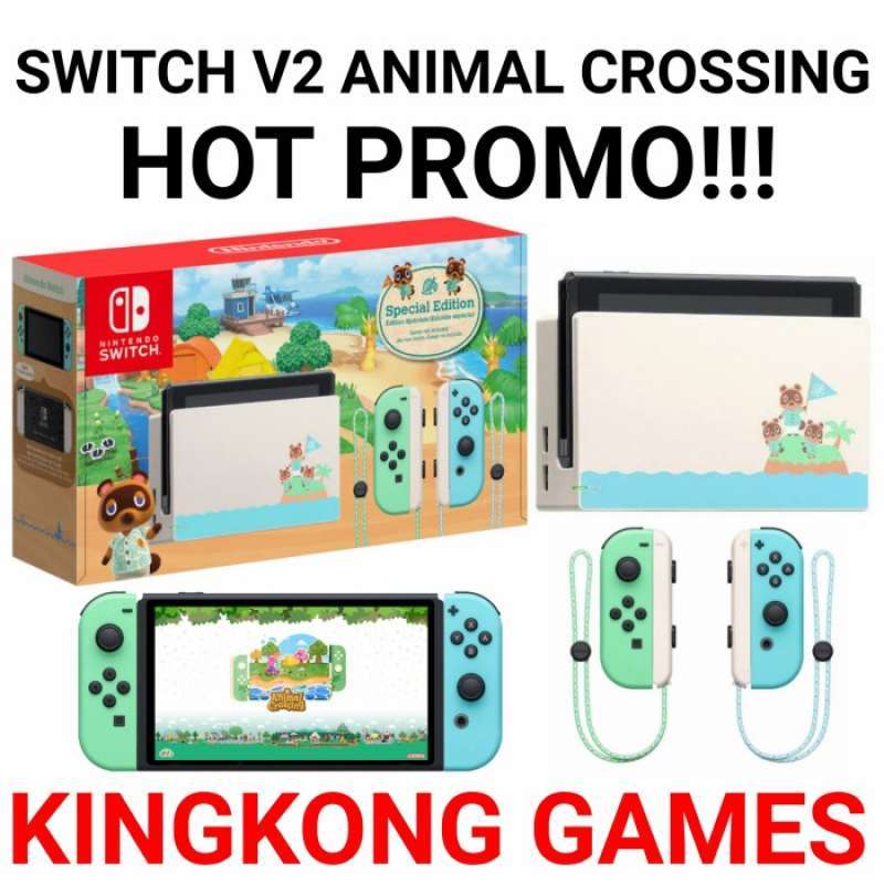 Jual ORIGINAL Nintendo Switch Animal Crossing Console Switch Animal