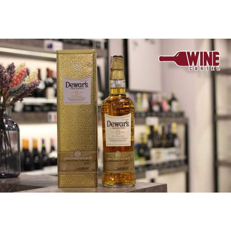 Jual Dewars 15 YO Blended Scotch Whisky ORIGINAL 750ML di Seller WINE CARTEL Kuningan Timur