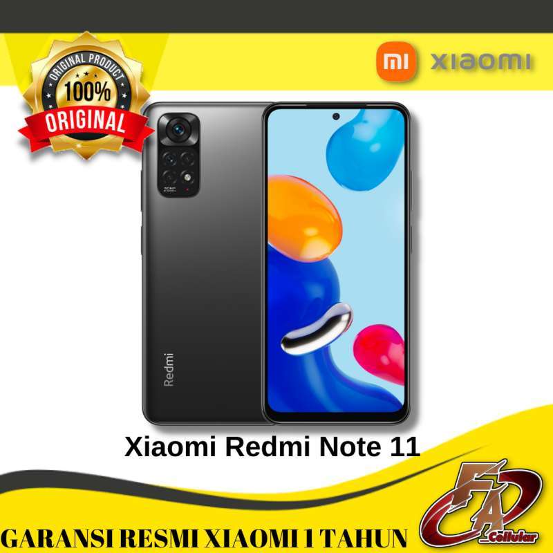 Jual Xiaomi Redmi Note 11 8/128 - Garansi Resmi Xiaomi Indonesia - Star