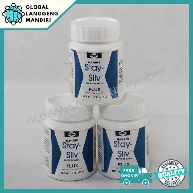 Jual Flux Silver Brazing Harris Staysilv White (227gram) Di Seller