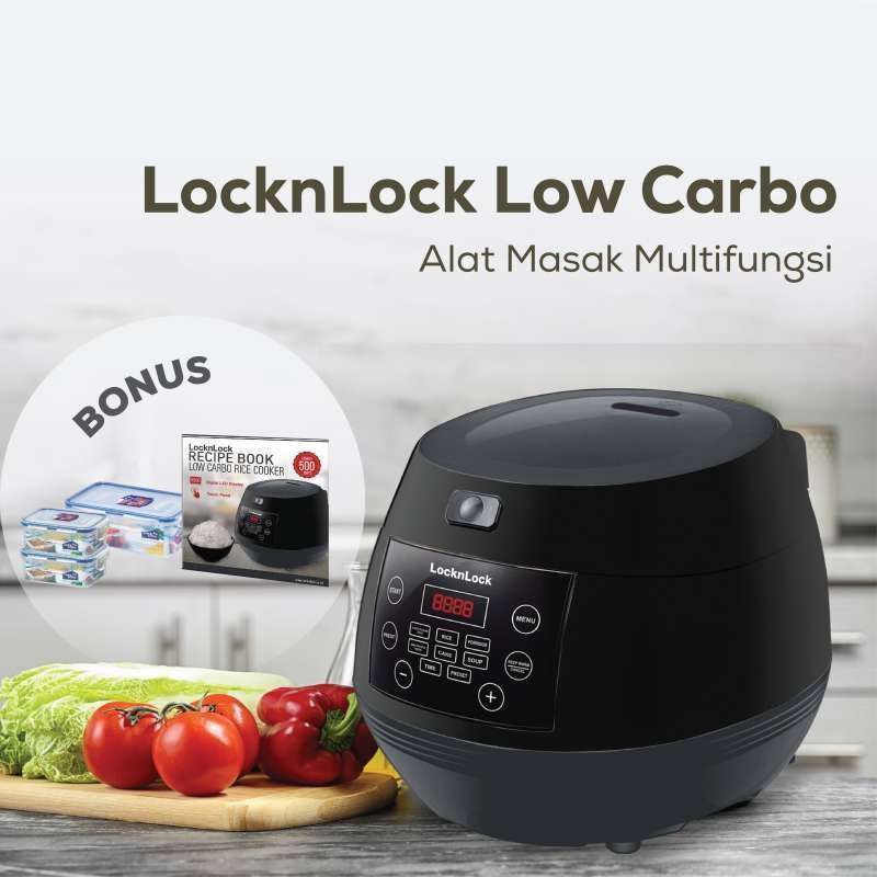 Jual Kotak Berkah Lock & Lock Rice Cooker Locknlock Small Low Carbo