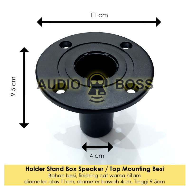 Jual Gratis Ongkir Holder Speaker Besi Stand Box Speaker / Top Mounting Besi di Seller Narnia