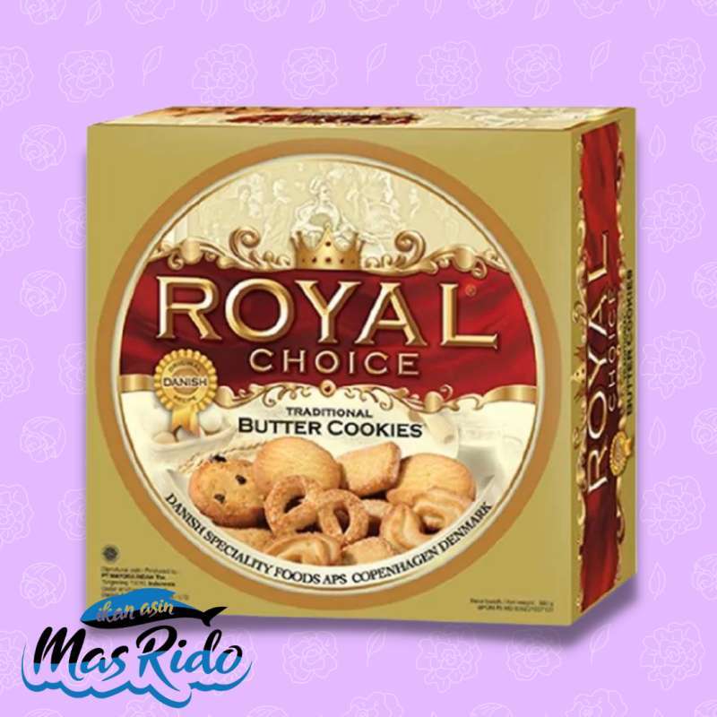 Jual Ikan Asin Mas Rido Biskuit Roma Royal Choice Butter Cookies Kue