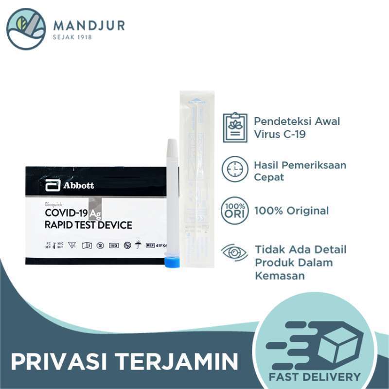 Jual Rapid Test Antigen Abbott Naso 1 Set di Seller ORITRUSTED Kelapa