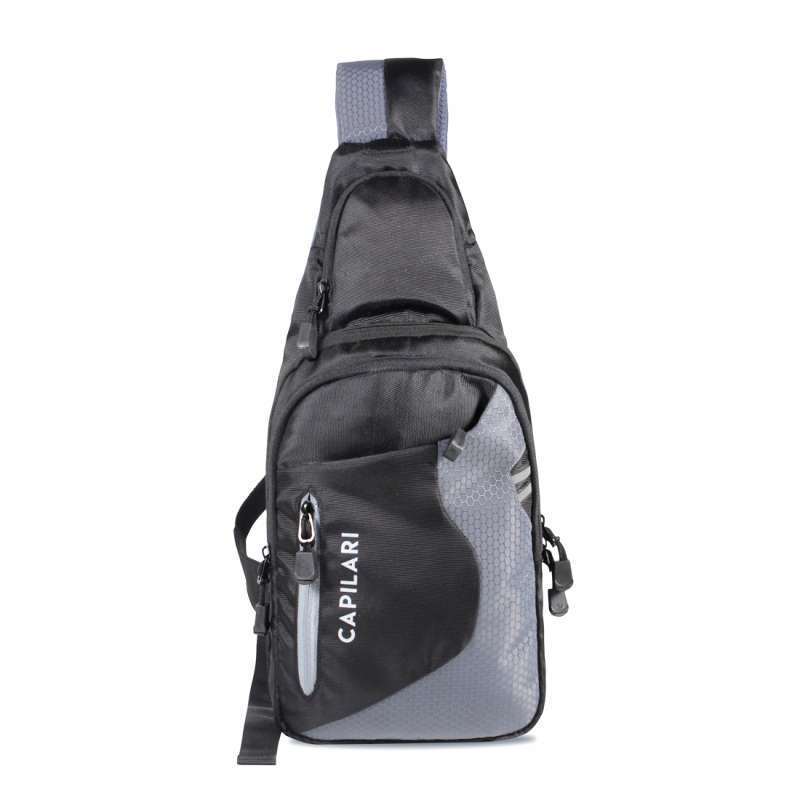 Promo RAINDOZ Tas Sling Bag Selempang Kasual Pria FSL 715 Warna Hitam