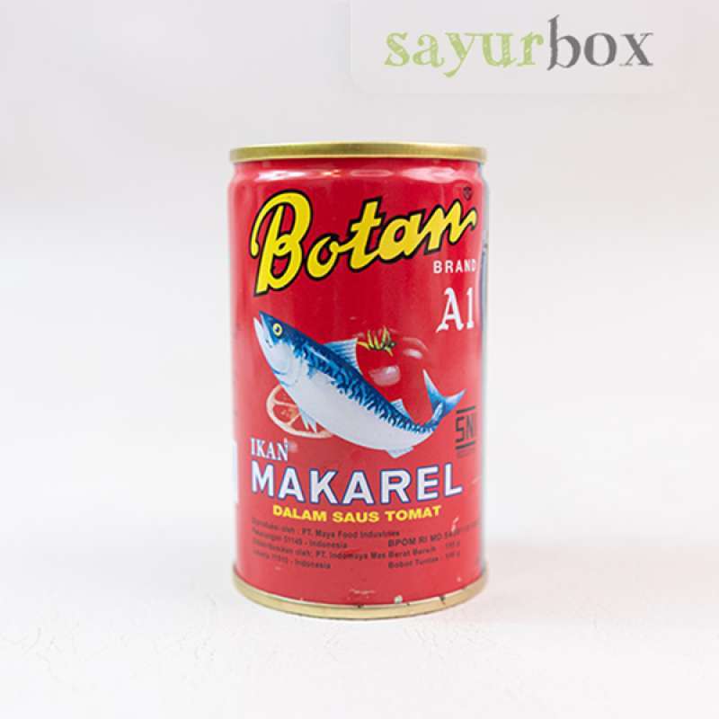 Jual Botan Mackerel in Tomato Sauce 155 gram Sayurbox - JKT di Seller ...