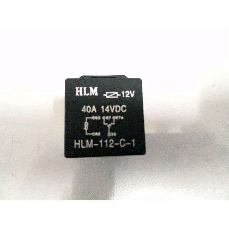 Jual Relay Kaki 5 12V 40A 87a HLM Relay Pemutus di Seller SILVER