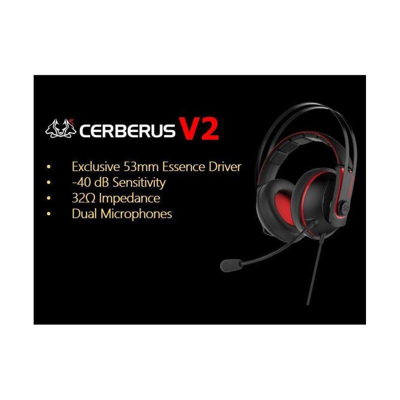 Jual Asus Gaming Headset Cerberus V2 Black di Seller GIT Official