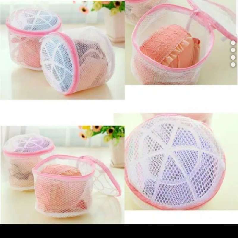 Jual BRA LAUNDRY BAG TEMPAT MENCUCI BRA KANTONG MESIN CUCI JARING di