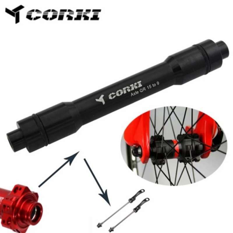 Promo CORKI ADAPTOR AS HUB TA KE QR QUICK RELEASE ADAPTER AS TA 15 KE QR Diskon 5 di Seller