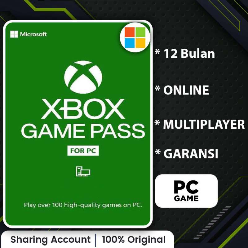 Jual Game Pass For PC 12 Bulan Windows 10 / Windows 11 di Seller
