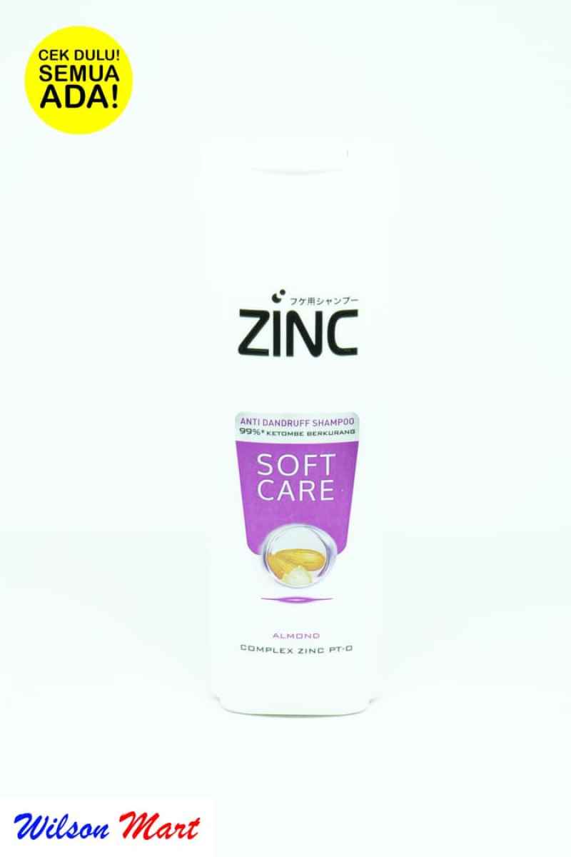 Jual ZINC SHAMPOO SOFT CARE ALMOND 170 ML di Seller Ramayana Cengkareng