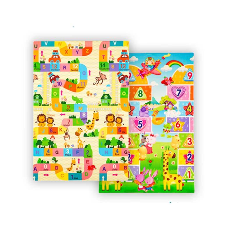 Promo Yofi XPE Playmat Interlocking Alphanumeric + Numeric Alas Lantai [60 x 60 x 2 cm 6 pcs