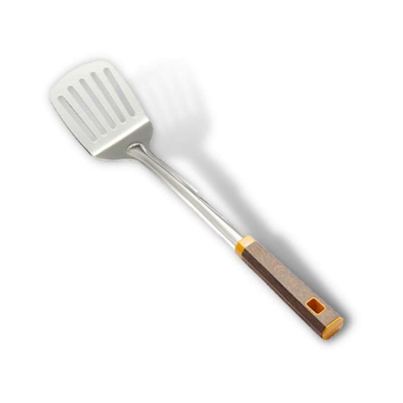 Jual Ceo Kitchen Utensil Spatula Sutil Stainless Gagang Kayu Spatula