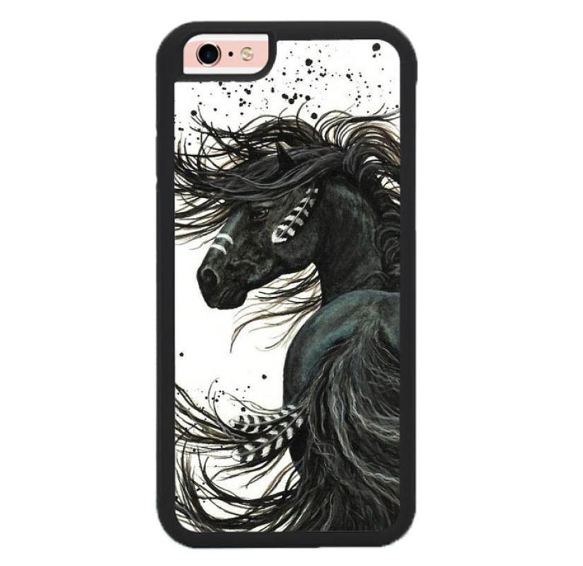 Jual Casing iPhone 6 Custom Hardcase HP Horse Majestic Mustang Horse
