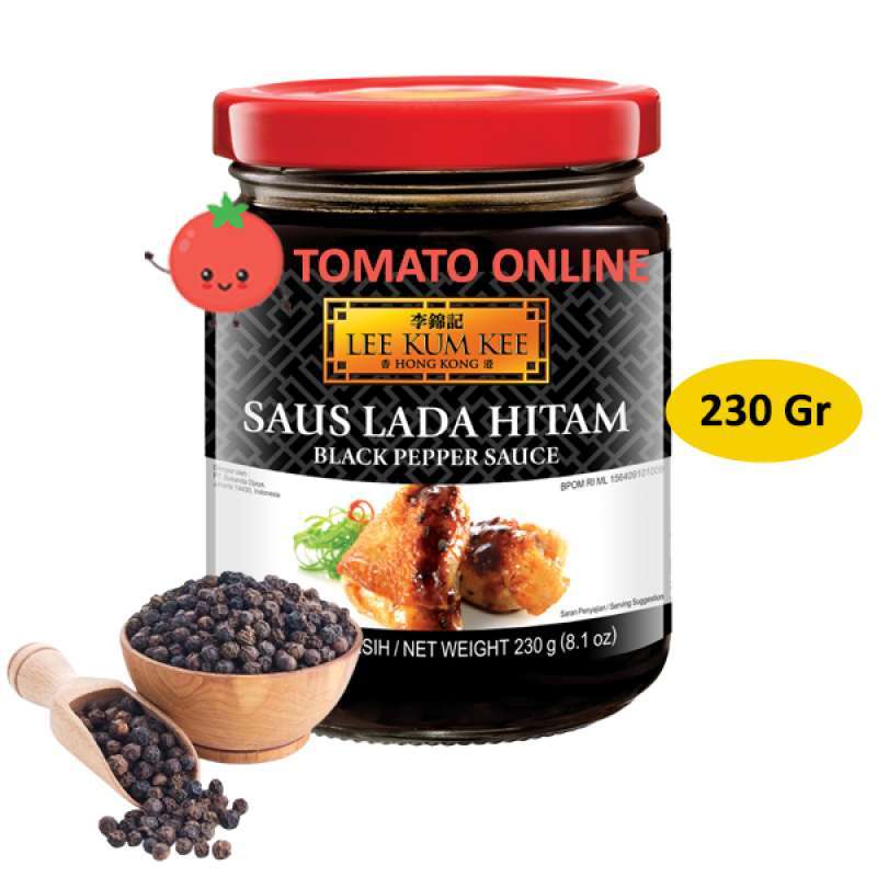 Jual Lee Kum Kee LKK / Black Pepper Sauce / Saus Lada Hitam / 230 Gr