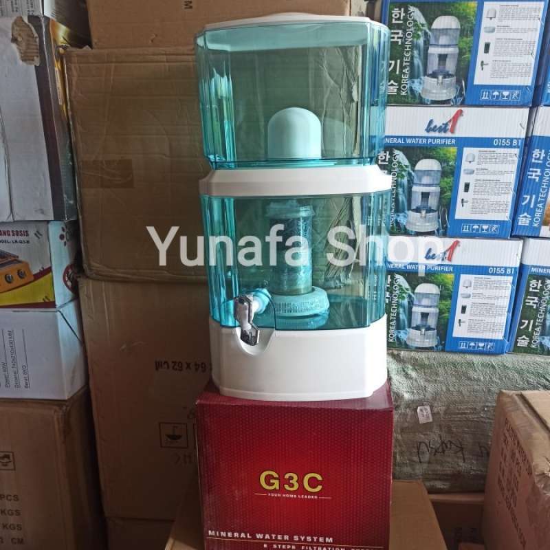 Jual Mineral water system , mineral pot ( dispenser penyaring air ) di