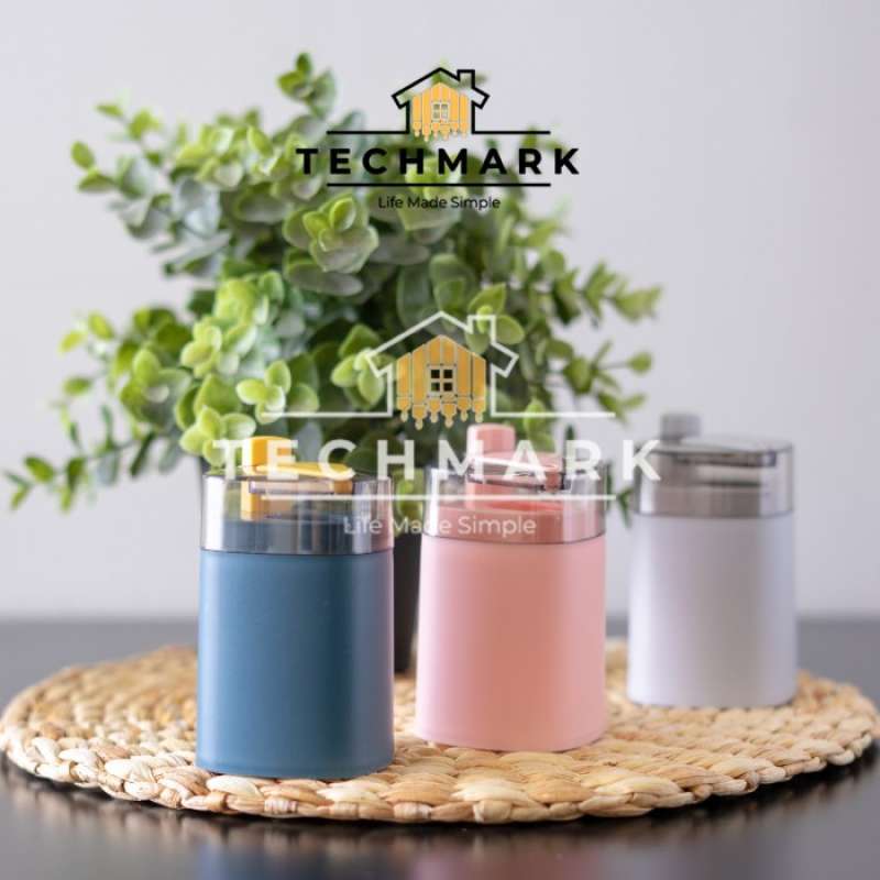 Jual TEMPAT PENYIMPANAN TUSUK GIGI MINI OTOMATIS TOOTHPICK HOLDER Di