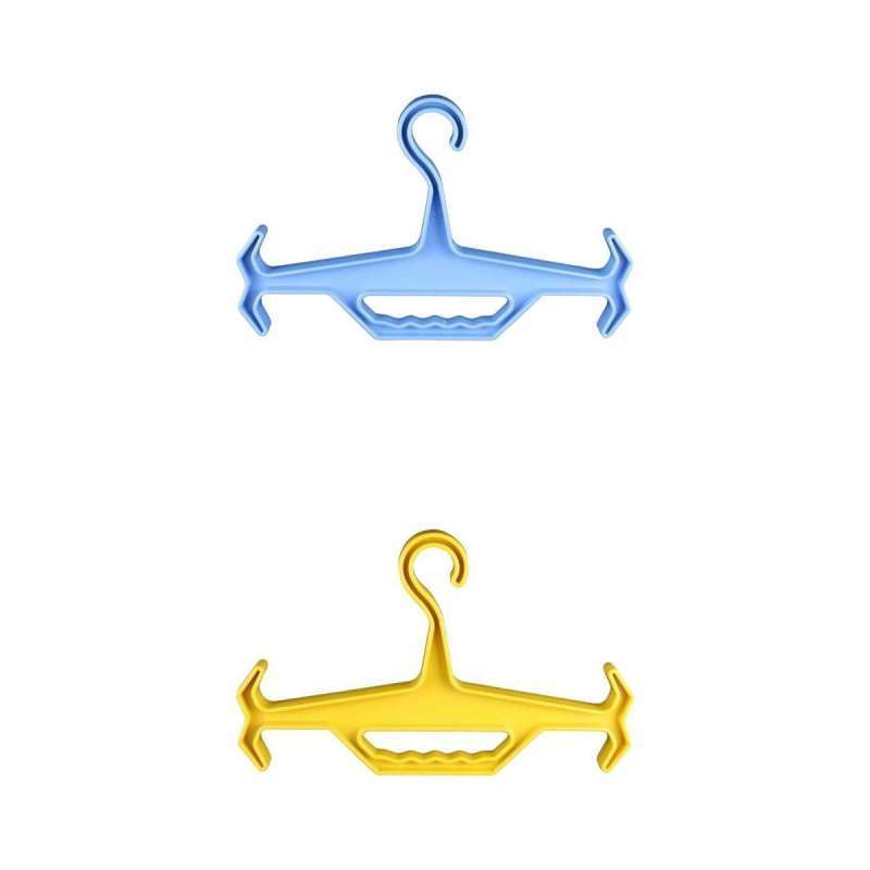 Jual Pack Of 2 Heavy Duty Hangers Plastic Outdoor Vest Hanger Diving