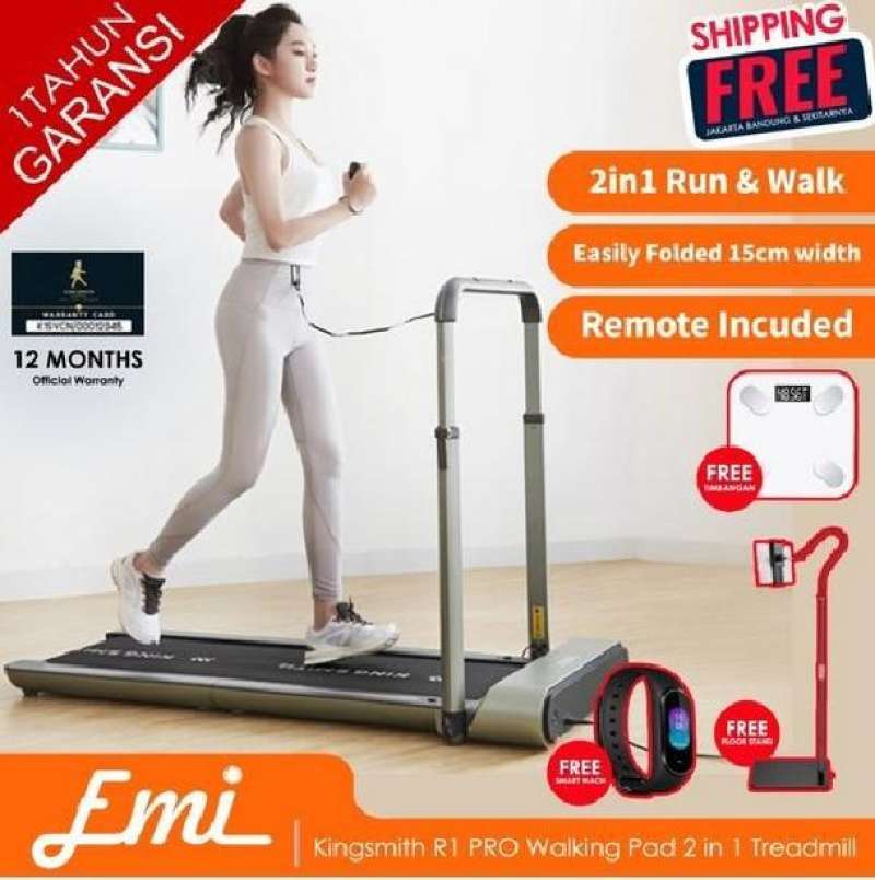 Kingpad R1 Pro Jual Kingsmith R1 PRO R1S Walking Pad 2 in 1 Treadmill di Seller Emilab ...