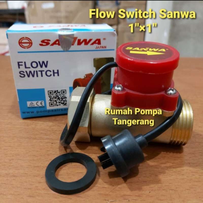 Promo Water Flow Switch Otomatis Merk SANWA Ukuran 1 Multicolor