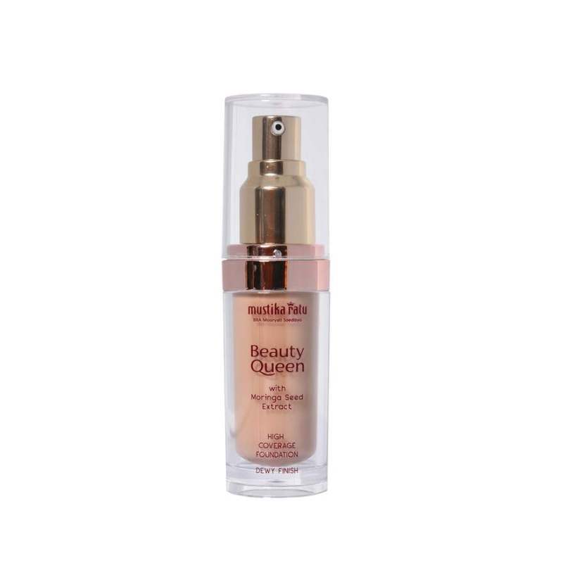 Jual Mustika Ratu Beauty Queen Dewy Finish Coverage Foundation Nude