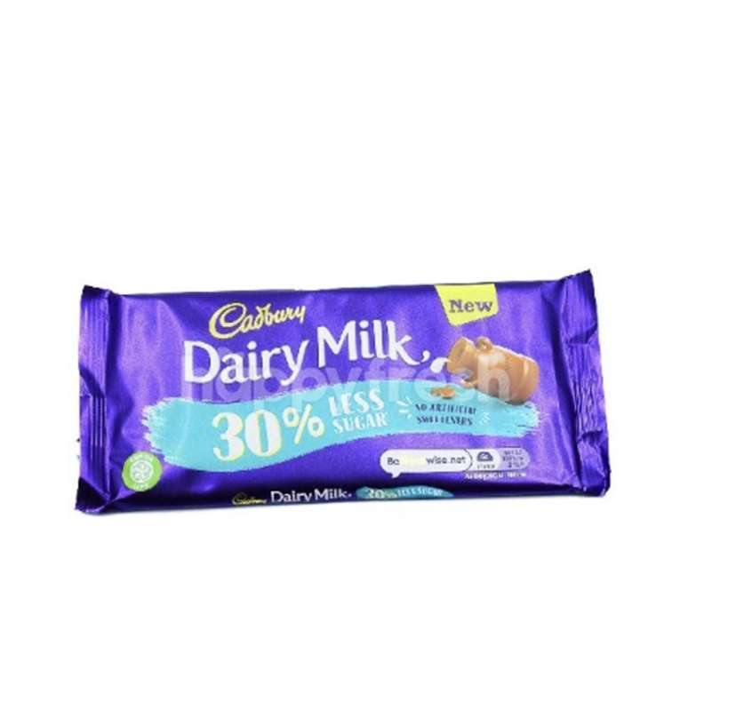 Cadbury Dairy Milk 30 Less Sugar Chocolate Bar 85g Br vrogue.co