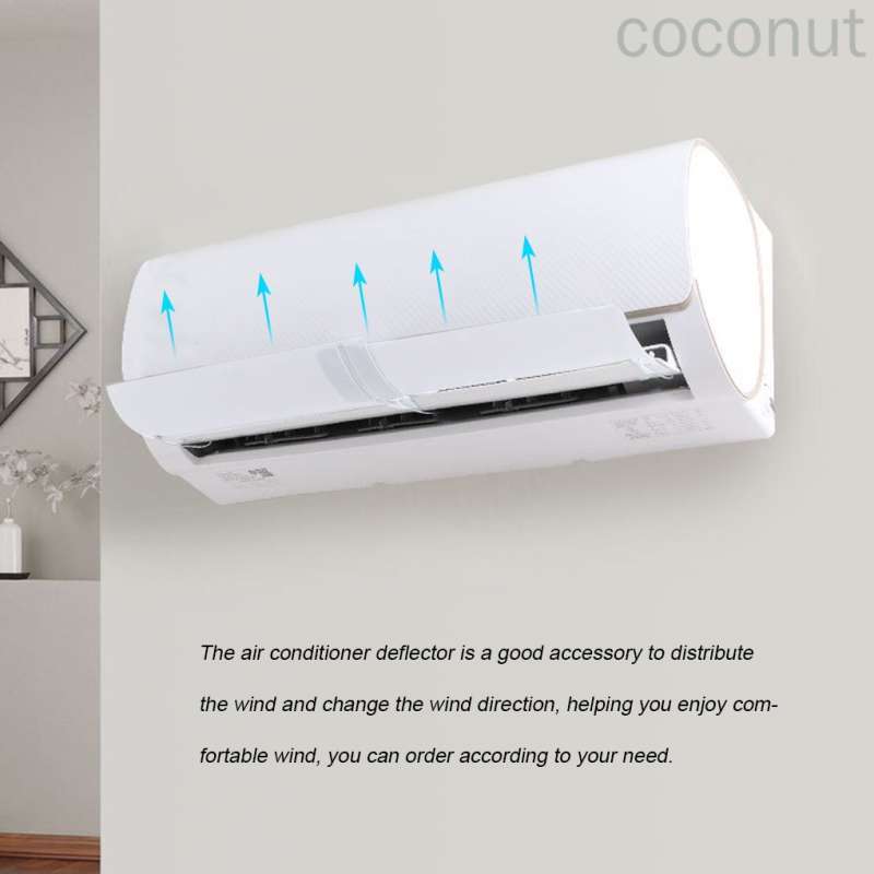 Jual Air Conditioner Baffle Adjustable Air Conditioning Deflector Anti