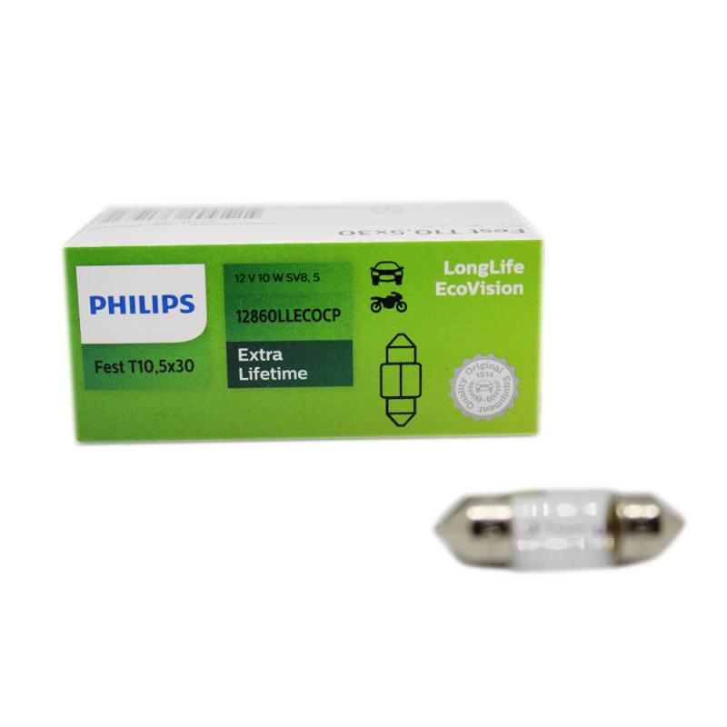 Jual PHILIPS T10 ECO Vision Fest Lampu Kabin Mobil di Seller