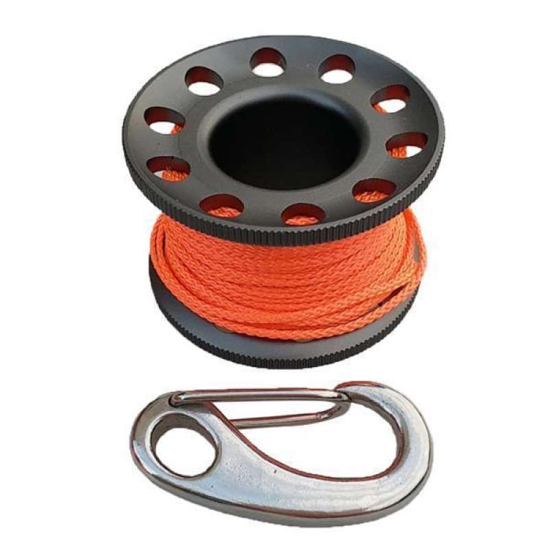 Jual 2x10m Alloy Cave Scuba Tech Diving Finger Spool Dive Guide Line