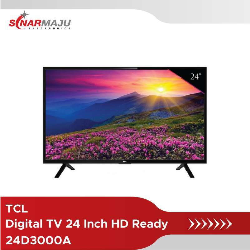 Jual LED TV 24 Inch TCL Digital TV HD Ready 24D3000A di Seller