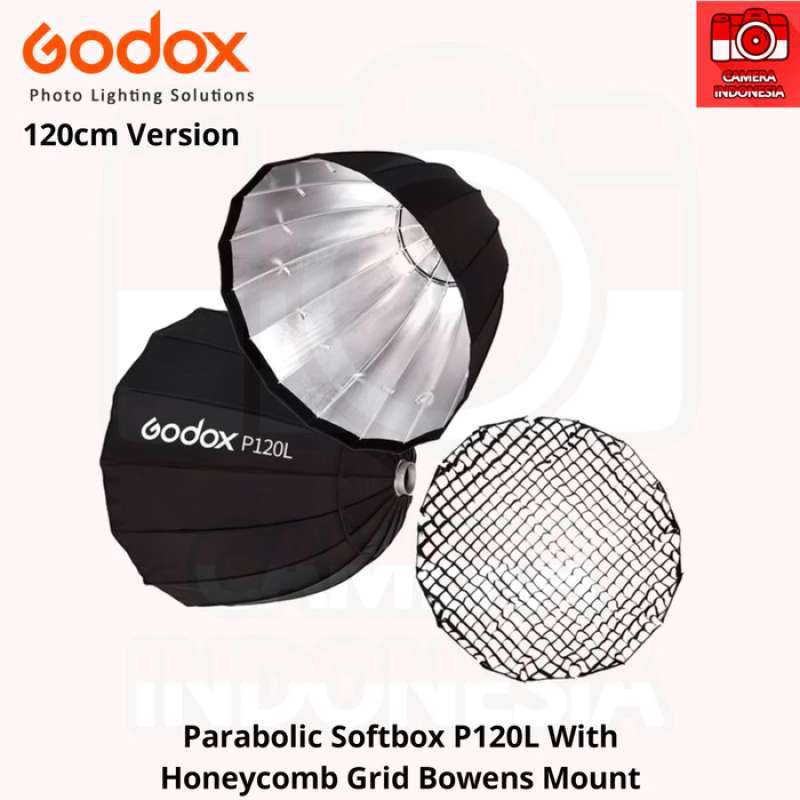 Godox QR-P120 47.2 in 120 cm Octagon Parabolic Deep Softbox with Honeycomb Grid for Bowens Mount Studio Flash from Door Locks - price 181.21