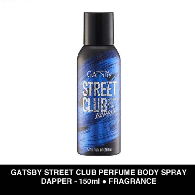 Jual GATSBY Street Club Perfume Body Spray Dapper 150ml di Seller
