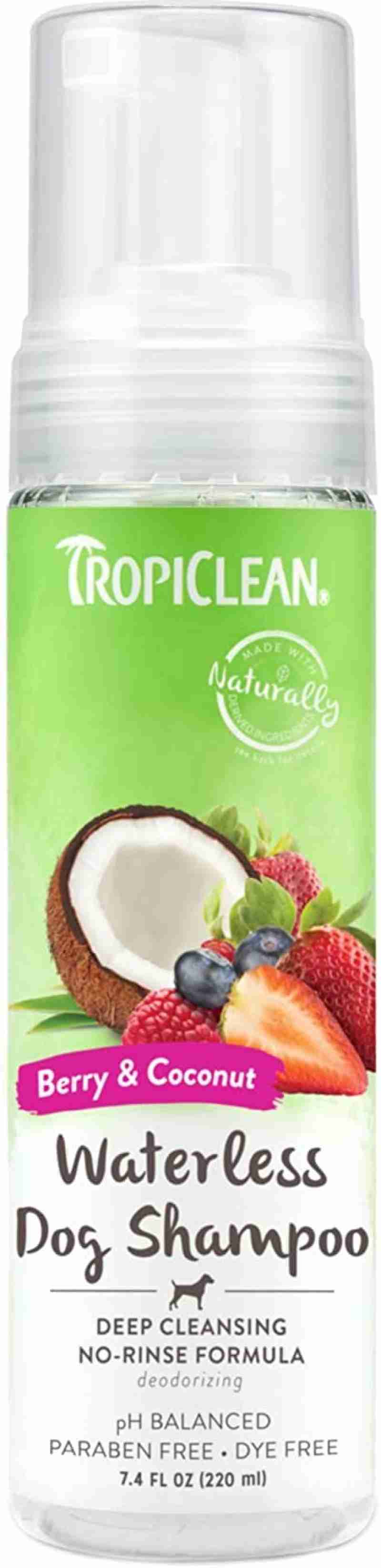 Jual Tropiclean Waterless Shampoo 7.4oz 220ml (dog Deep Cleaning) Di