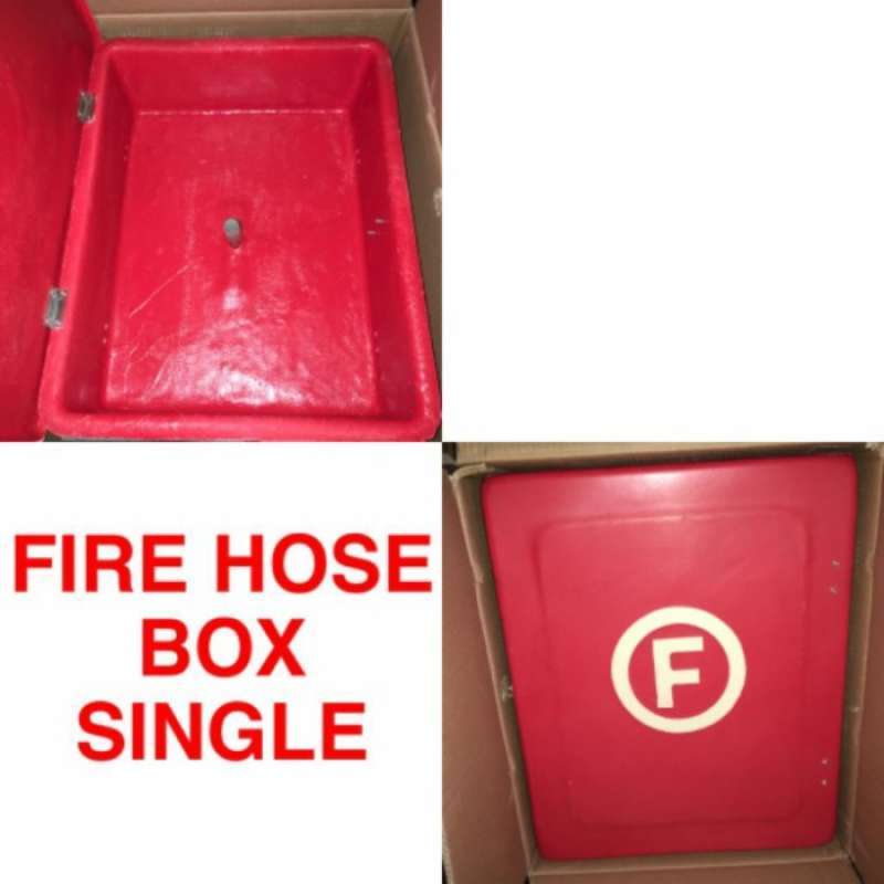Promo Fire Hose Box Fiber single 41x54x17cm Multicolor Semua Ukuran