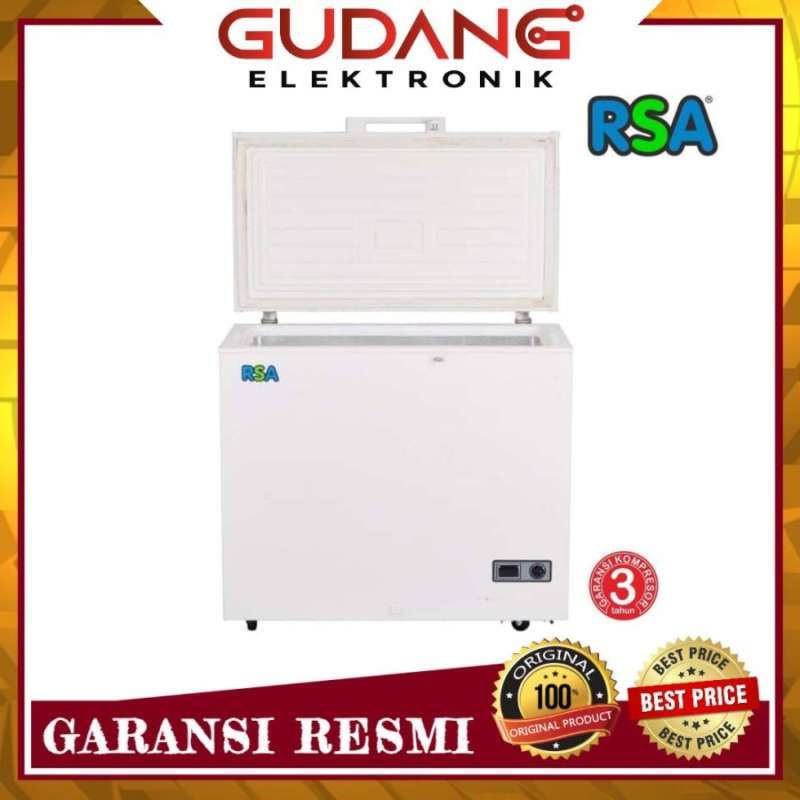 Jual FREEZER BOX RSA CF 220 GARANSI 3 TAHUN 220Liter freezerbox RSA ...