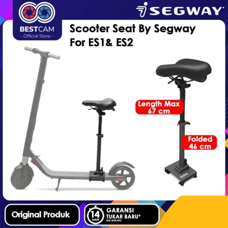 Siège Pliable Pour Scooter électrique Segway Ninebot F20/F25/F30/F40 - Réglable En Hauteur (53-66 Cm), Support Jusqu'à 100 Kg